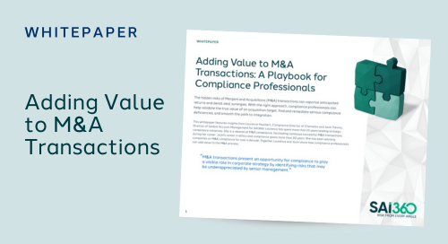 M&A Compliance